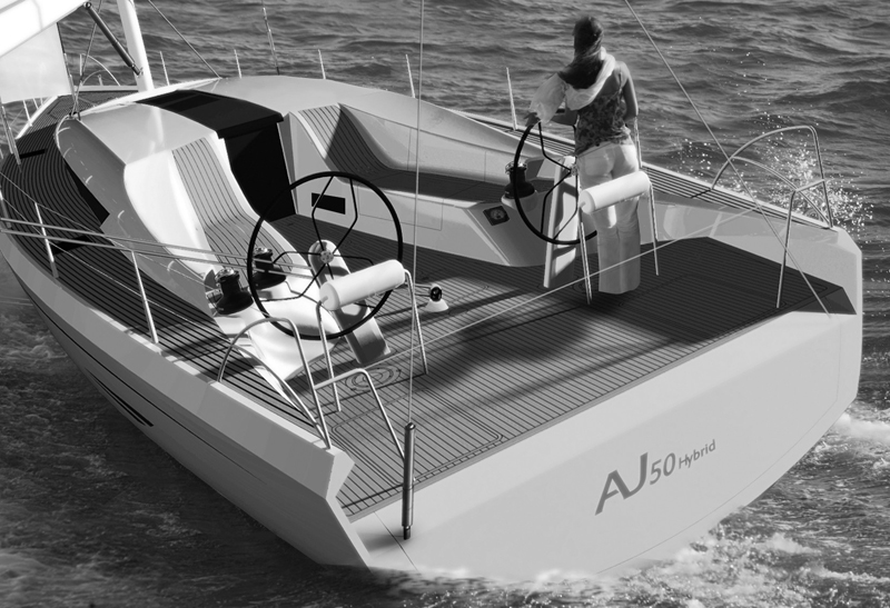 Adrien Jousset Yacht Design AJ 50 hybrid (Voilier)