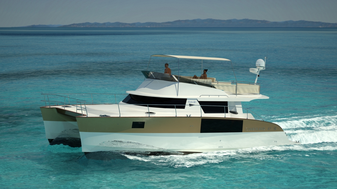 Fountaine Pajot Cumberland 47 LC (Power Boat)