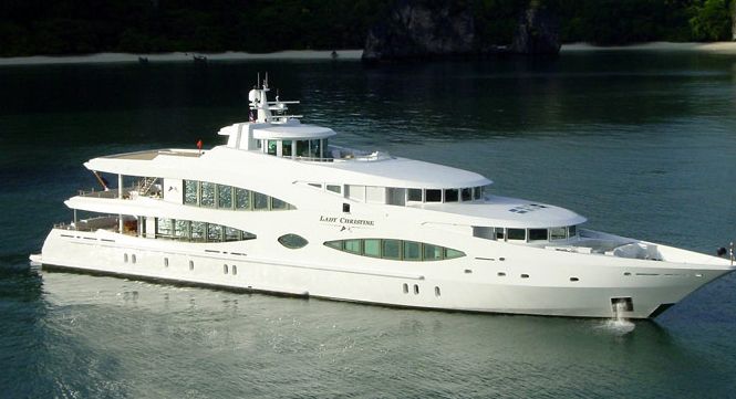 Oceanco <strong>Queen Mavia -ex Lady Christine</strong> (Motor Yacht)